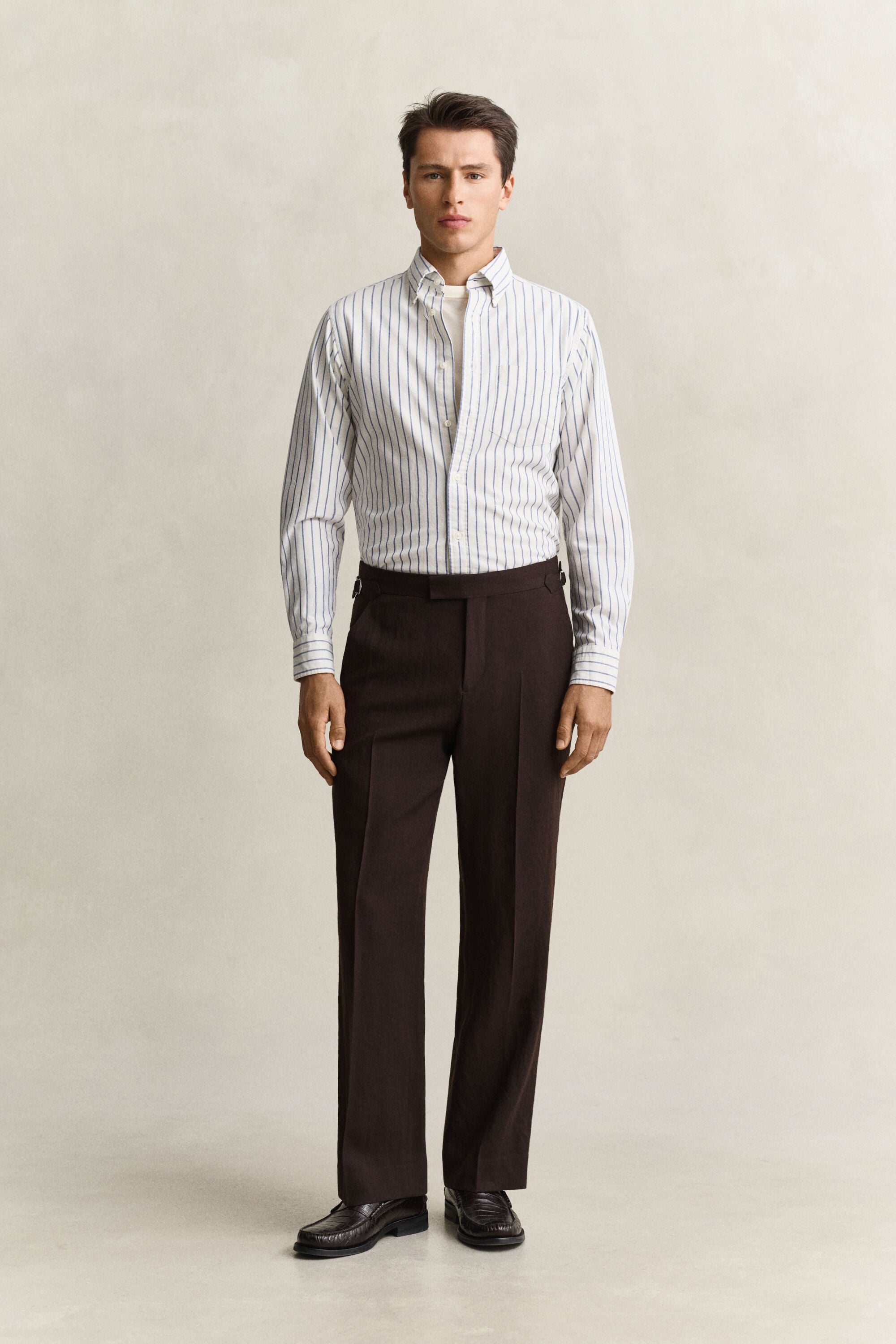 Pantalon de costume en laine