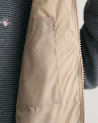 Doudoune sans manches l&eacute;g&egrave;re et rembourr&eacute;e style aviateur