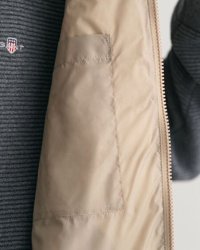 Doudoune sans manches l&eacute;g&egrave;re et rembourr&eacute;e style aviateur