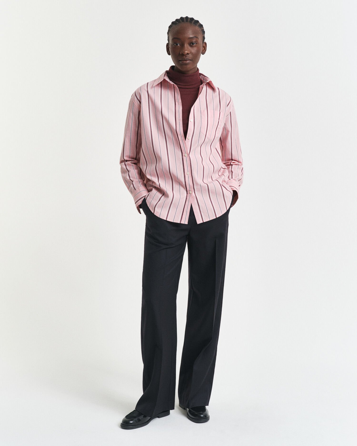 Haut col roulé en coton léger