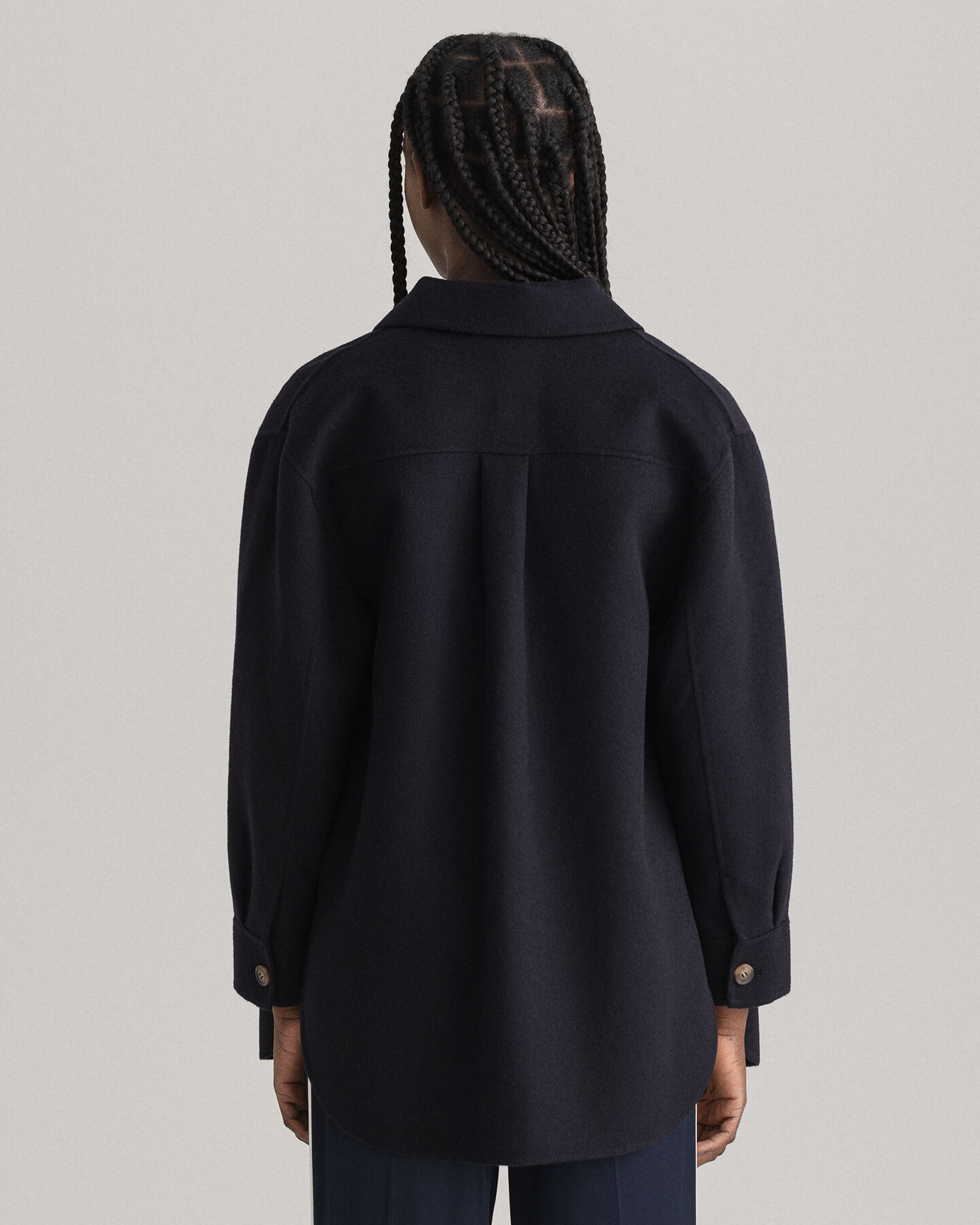 Veste-chemise cousue main