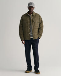 Veste-chemise matelassée