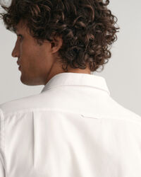 Chemise habillée slim fit en sergé