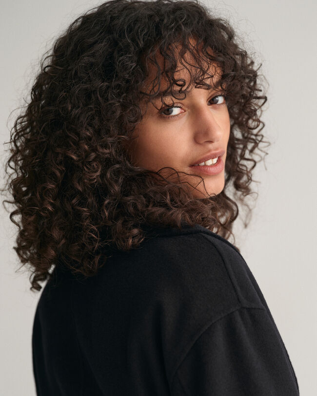 Manteau cousu main avec ceinture