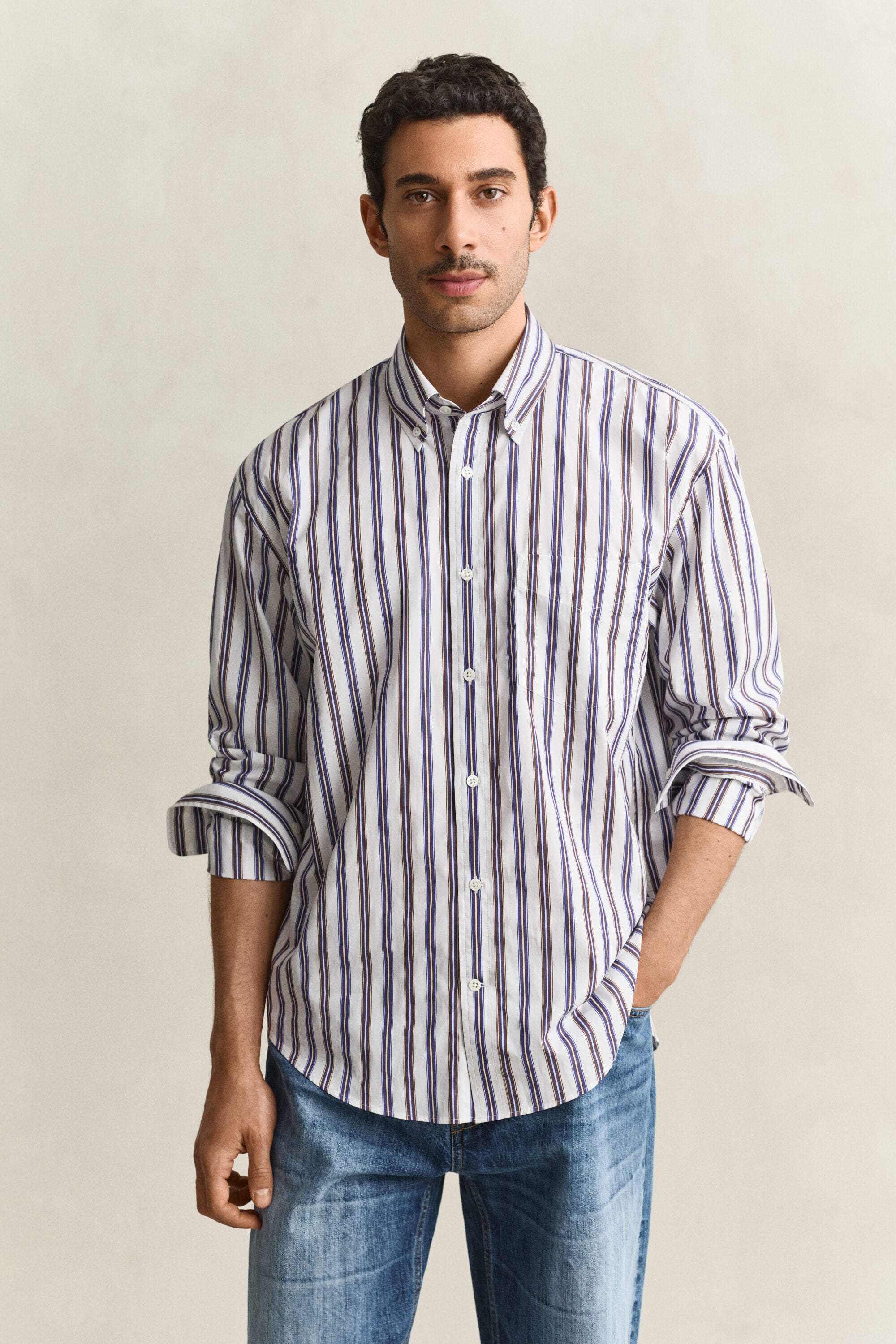 Chemise en popeline haut de gamme