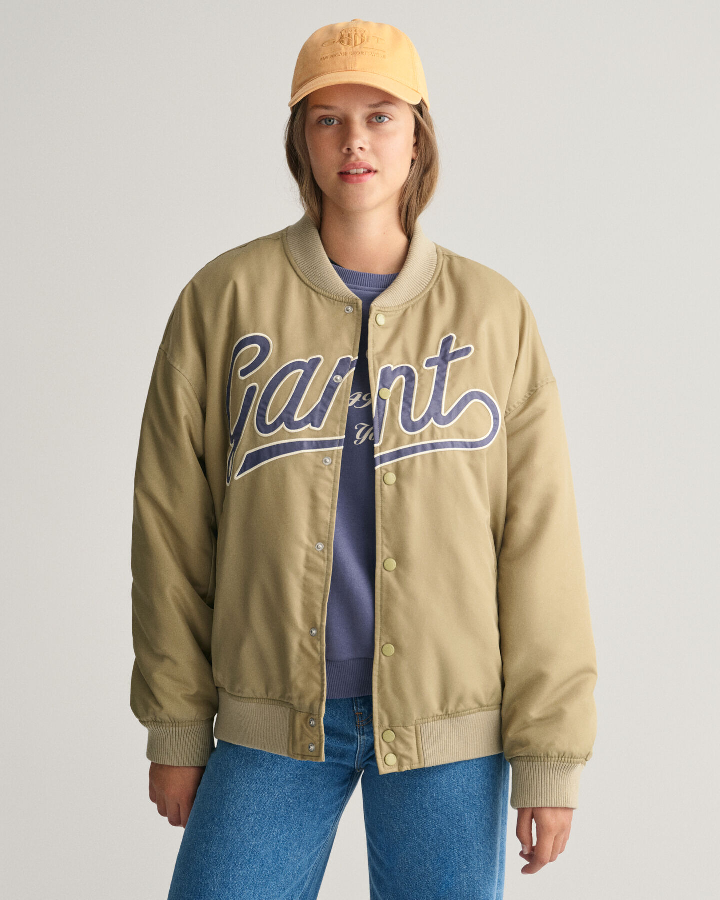 Veste GANT Varsity Jacket Script Graphic Teens