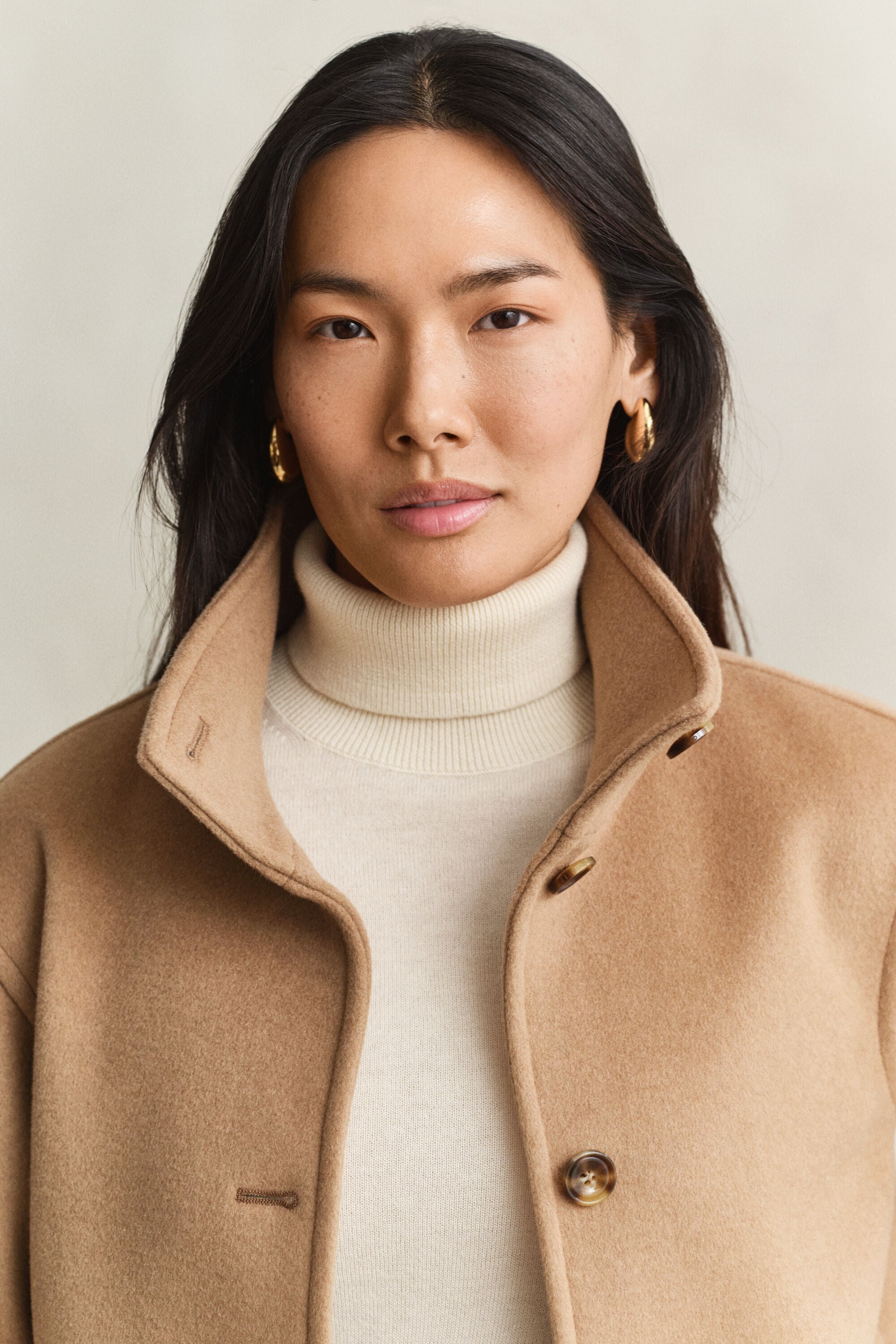 Veste en laine mélangée