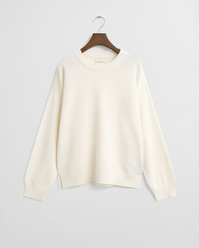 Pull col rond en laine d'agneau ultrafine