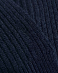 Écharpe tricotée en laine fine