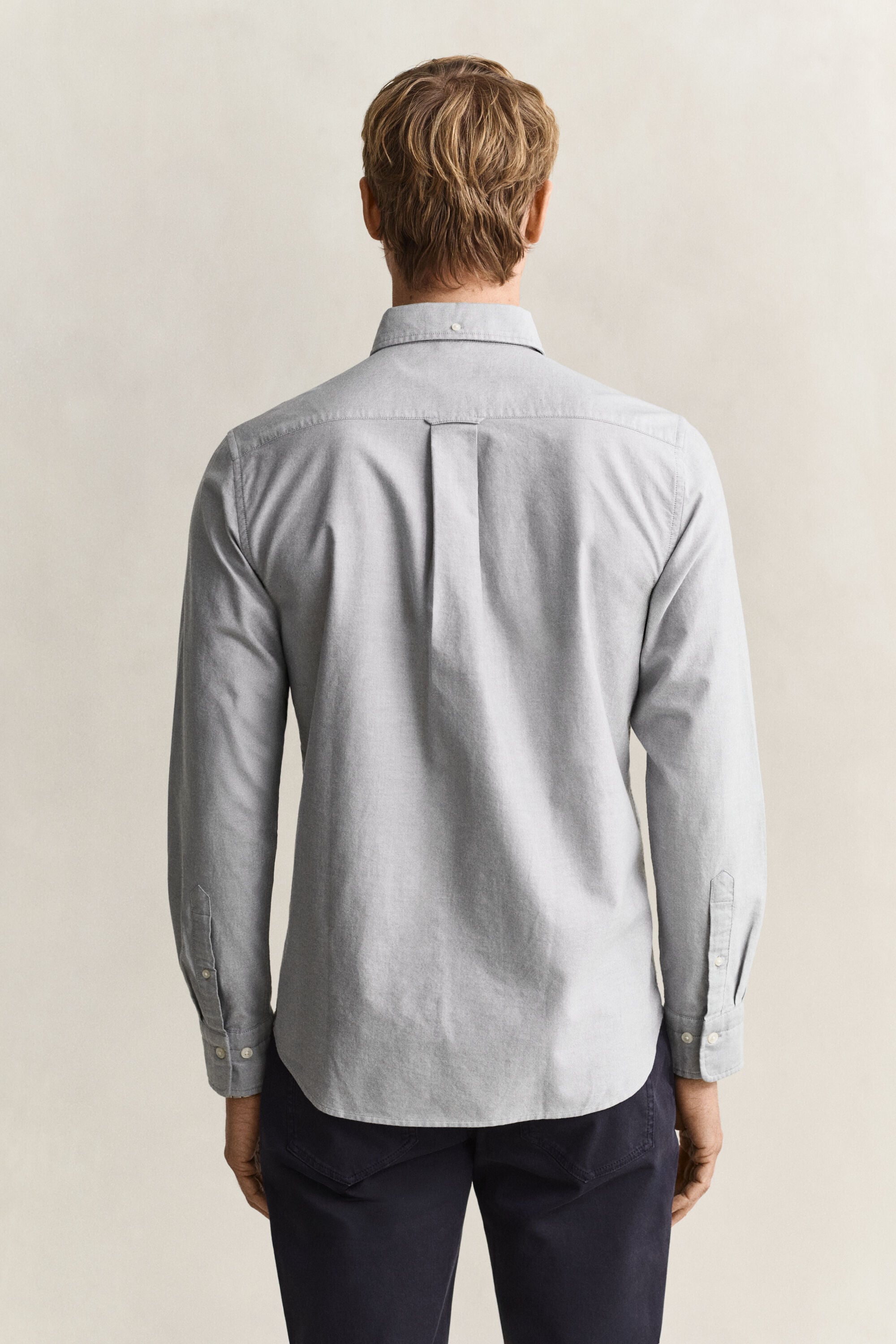 Chemise coupe regular en coton Oxford classique