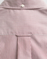 Chemise coupe regular en popeline à rayures Banker classique