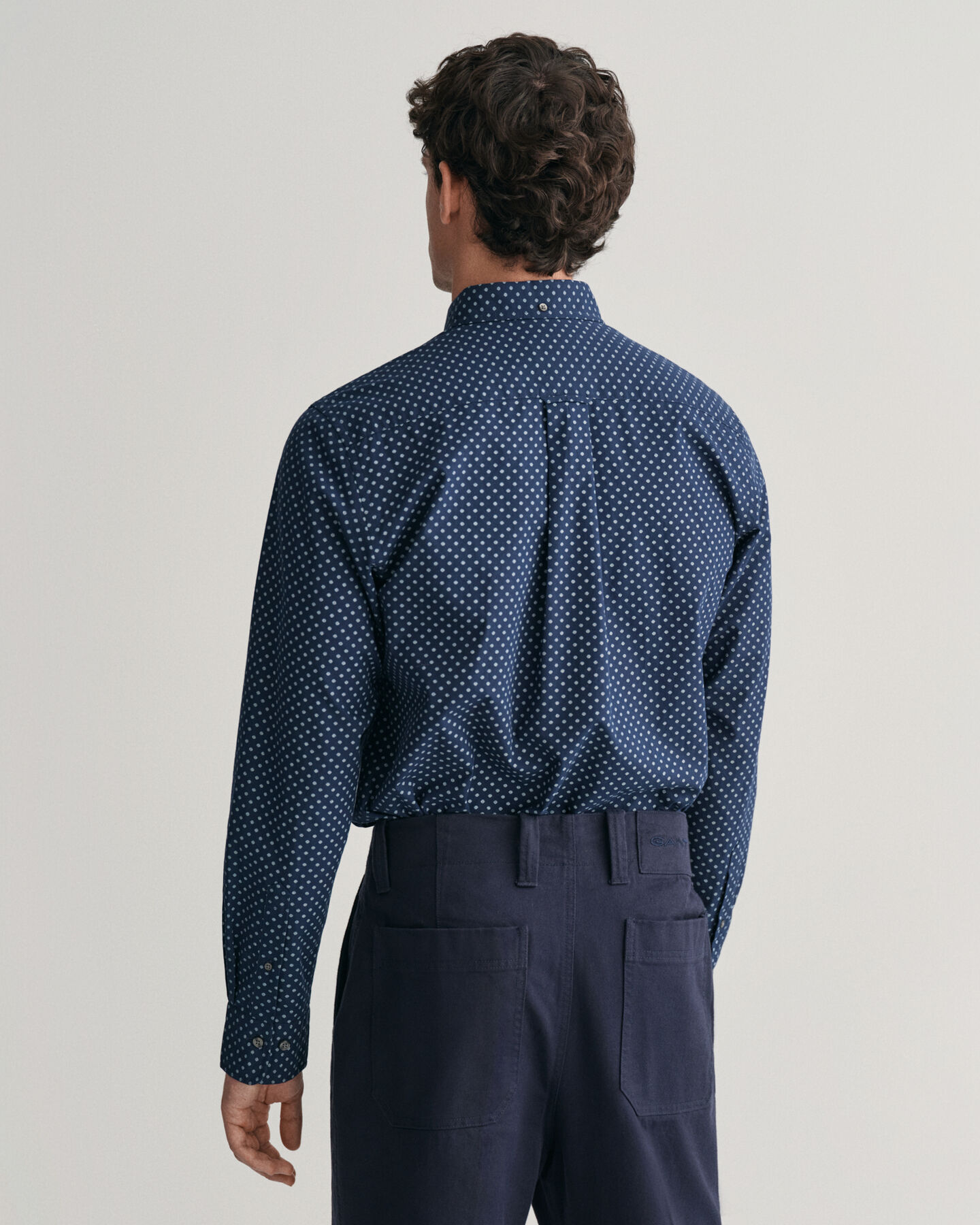 Chemise &agrave; petit imprim&eacute; regular fit