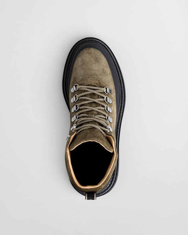 Bottines mi-hautes en daim Hillprep