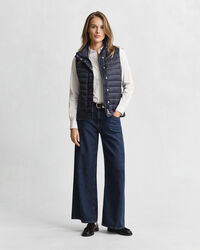 Doudoune sans manches légère en duvet