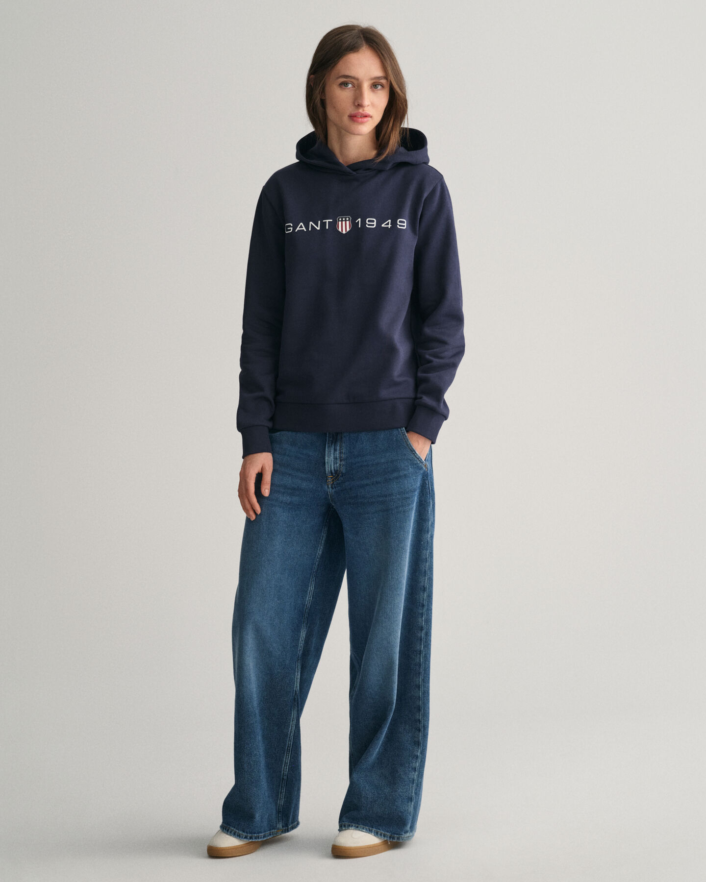 Sweat à capuche imprimé Archive Shield