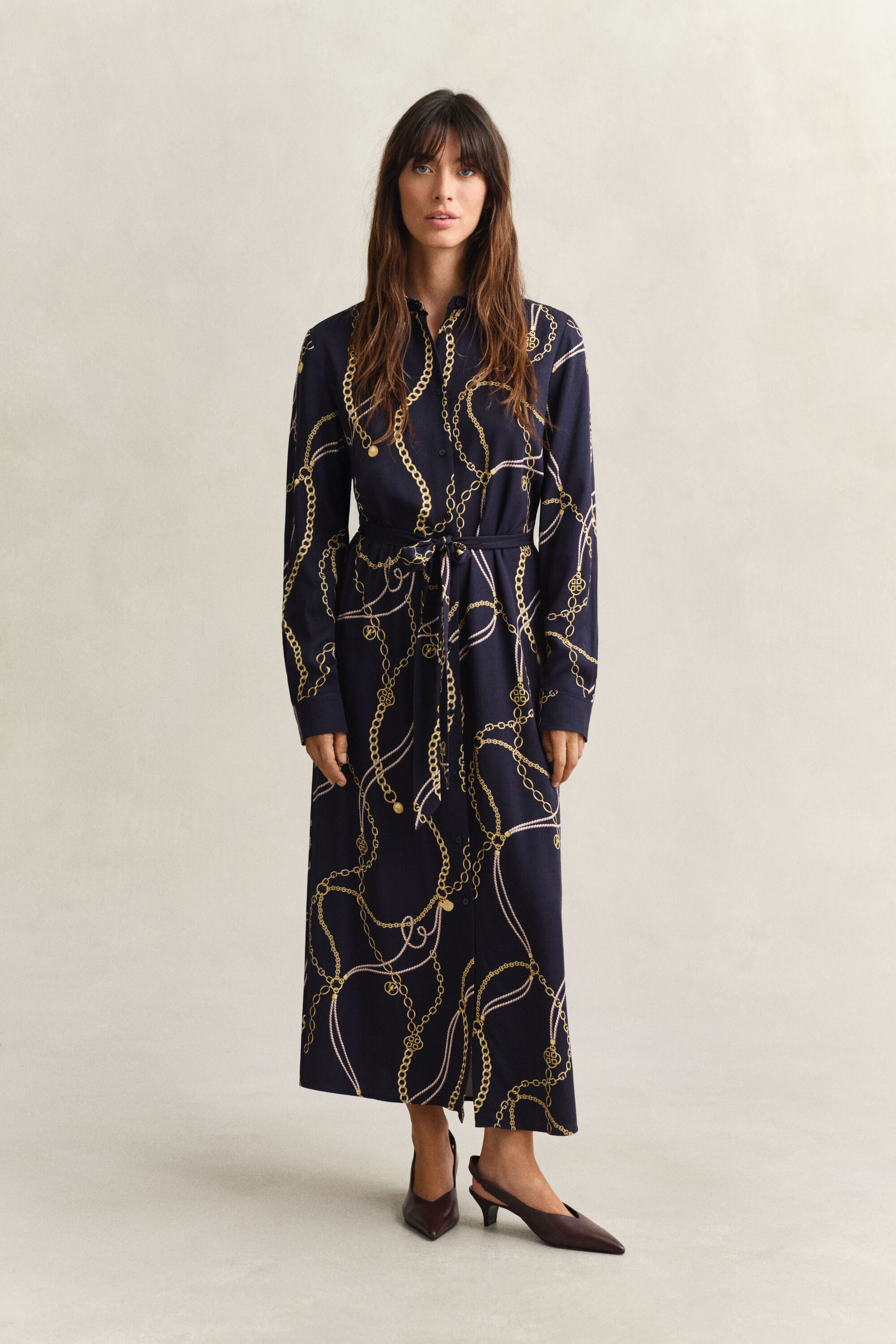 Robe-chemise imprimée