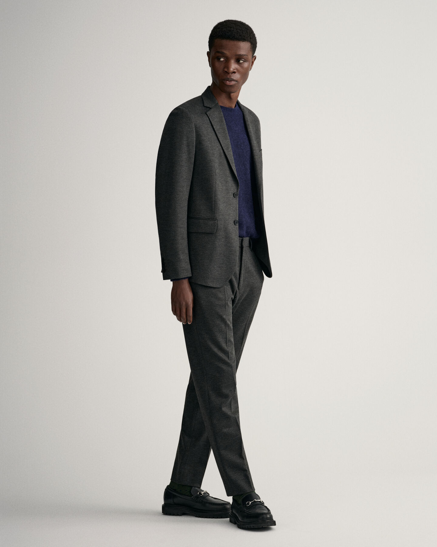 Veste blazer de costume en jersey