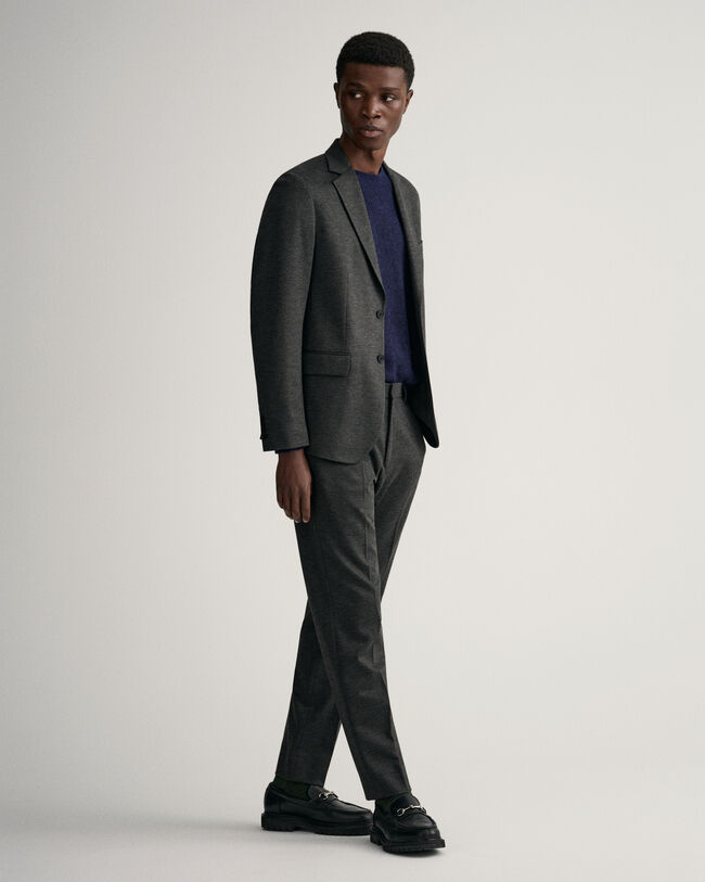 Veste blazer de costume en jersey