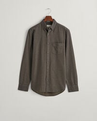 Chemise regular fit en flanelle à chevrons