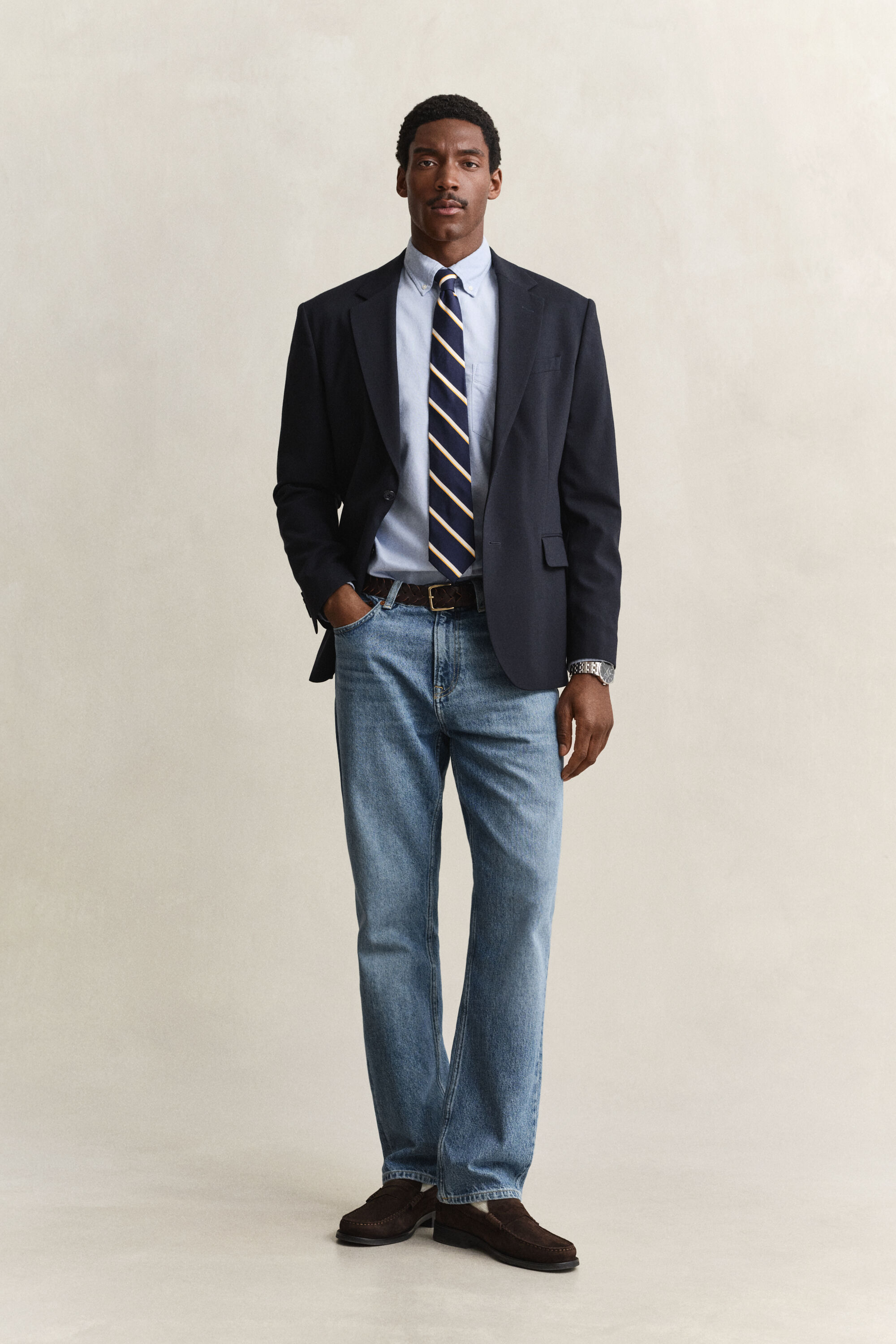 Chemise regular en coton Oxford classique