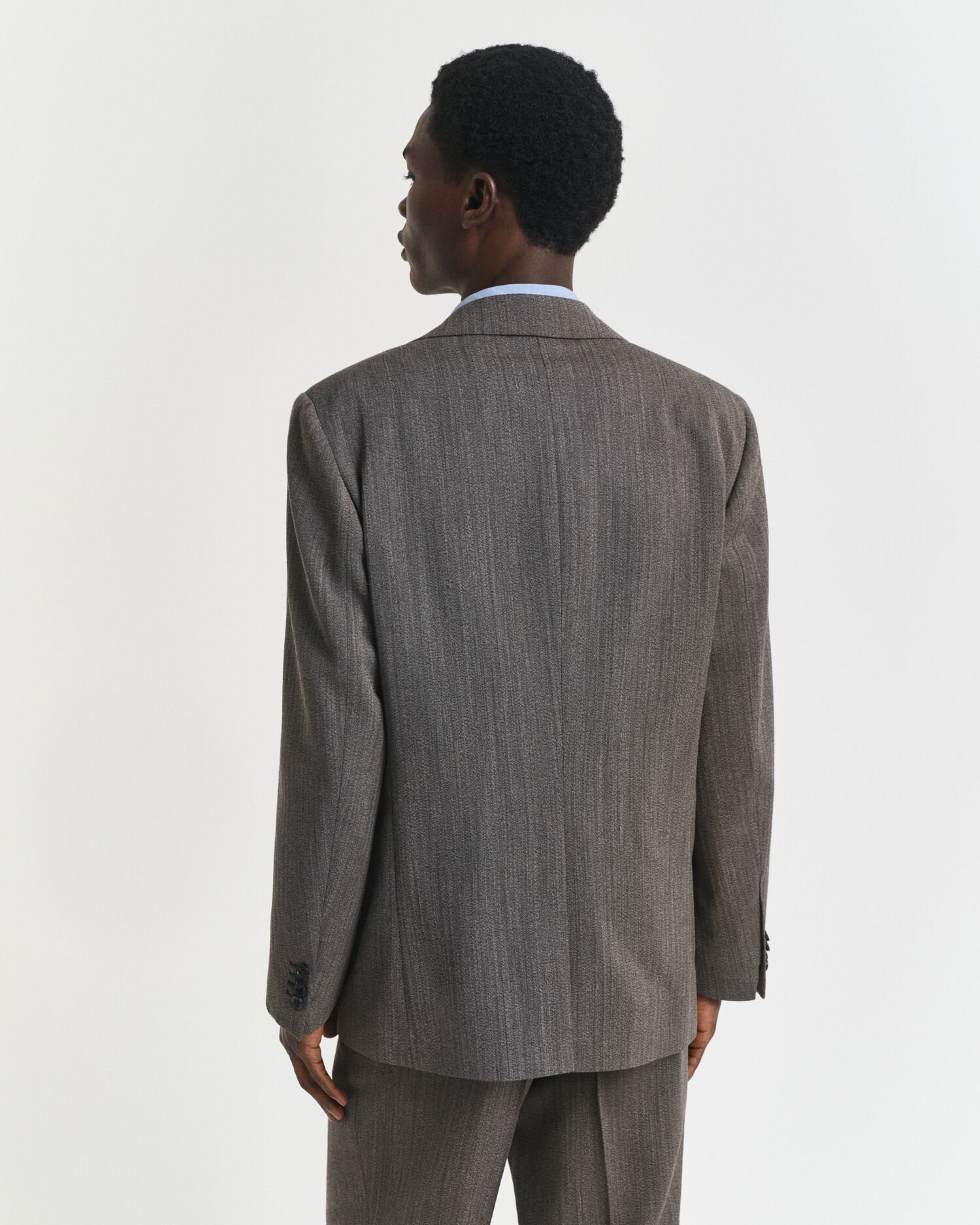 Veste de costume à chevrons