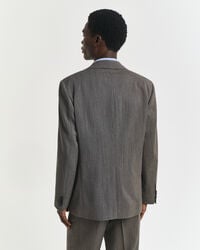 Veste de costume à chevrons