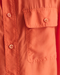 Chemise relaxed fit &agrave; manches courtes Washed Silk