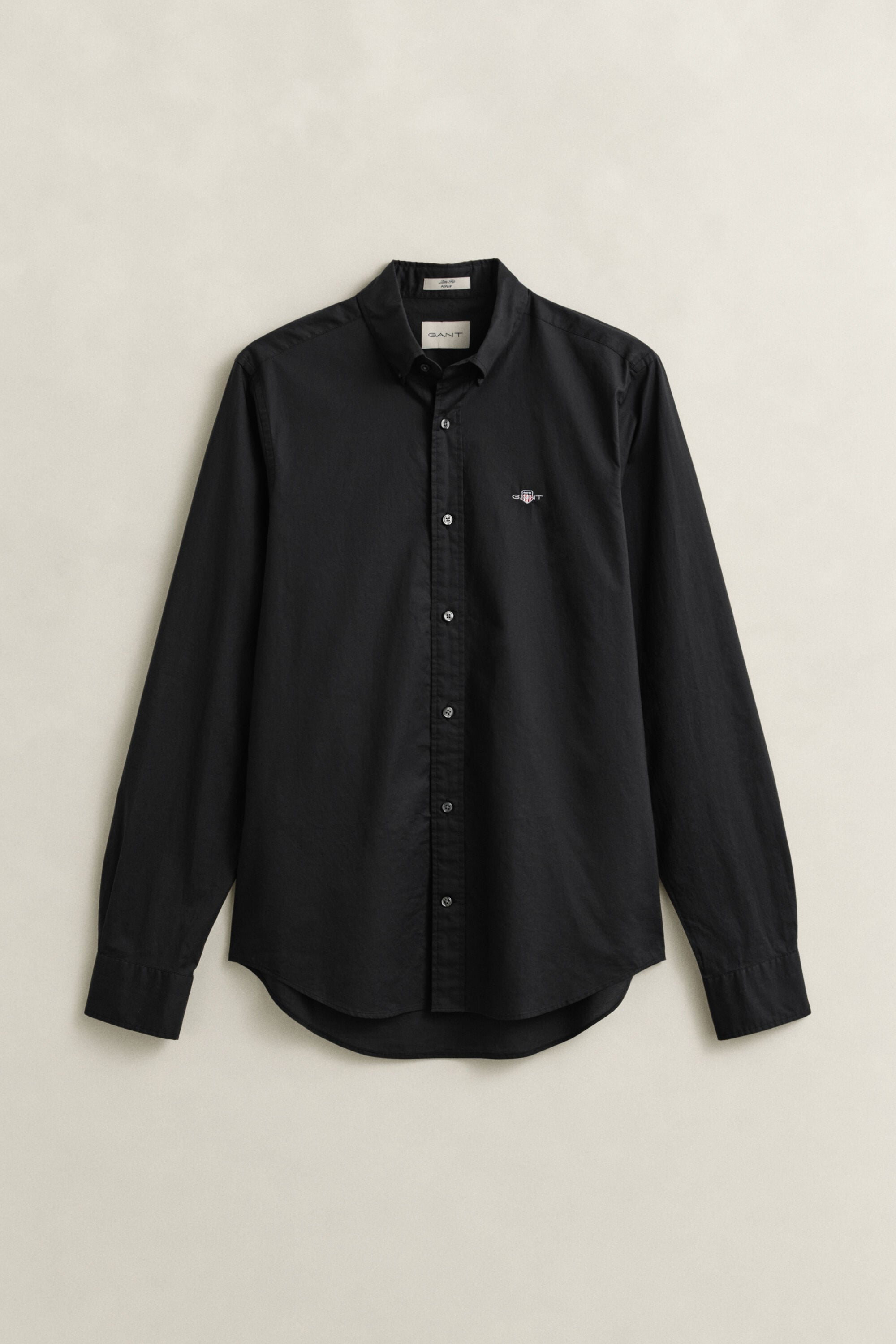 Chemise slim classique en popeline