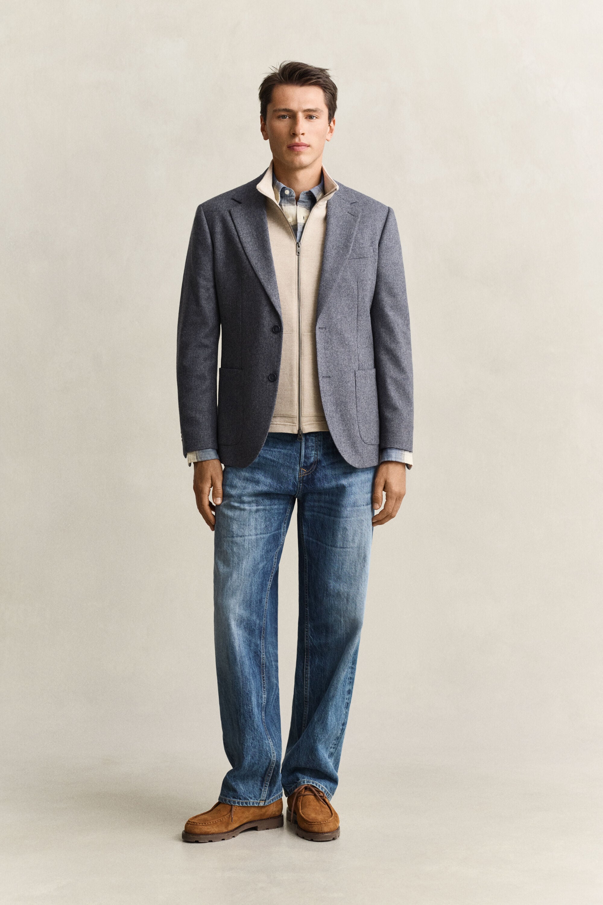 Veste sans manches zippée