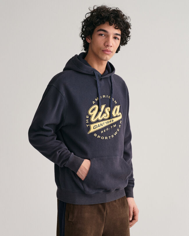 Sweat &agrave; capuche GANT USA