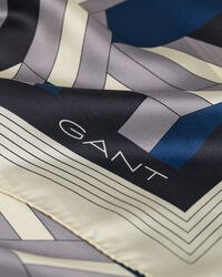 Foulard en soie à imprimé Letters