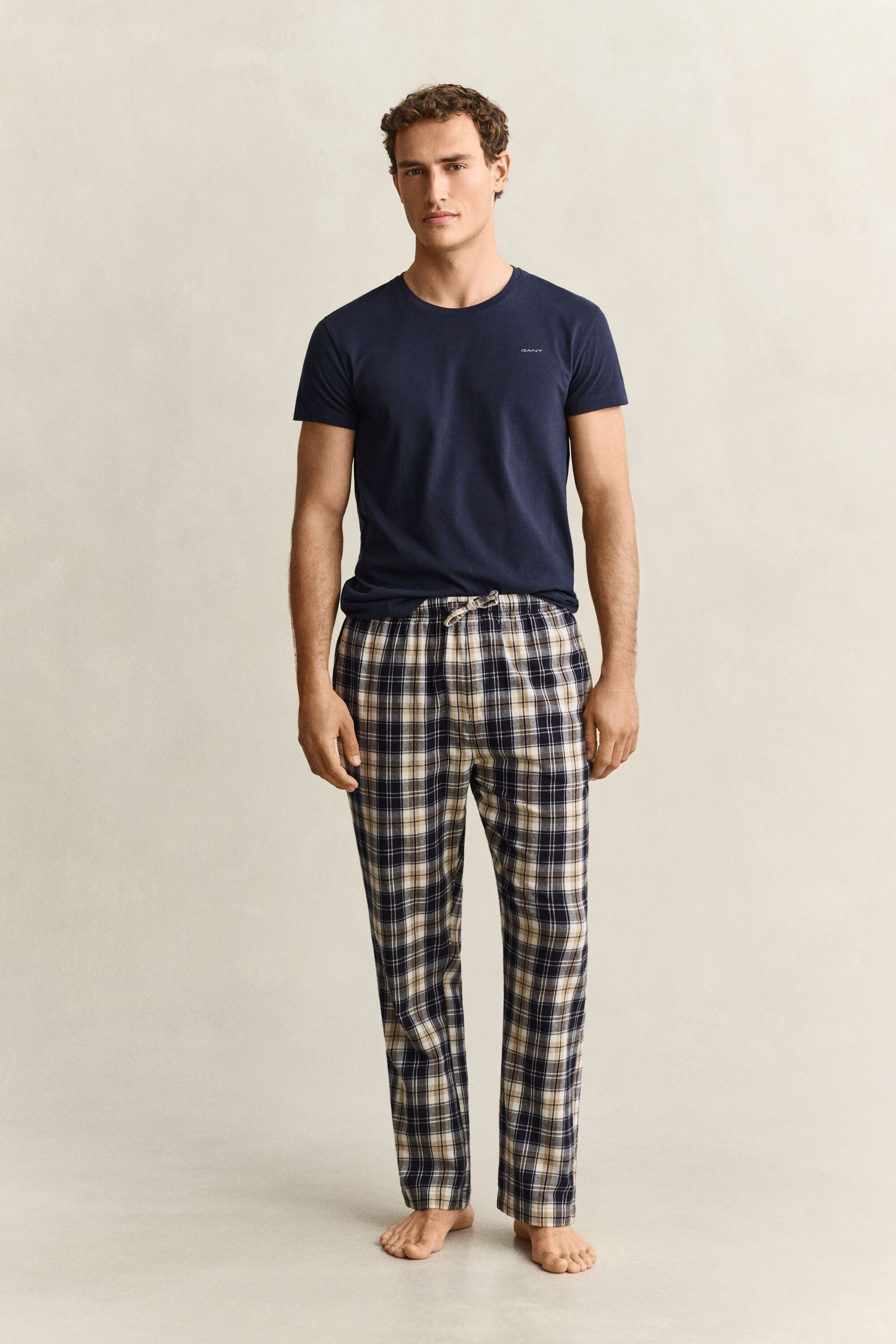 Pantalon de pyjama à carreaux