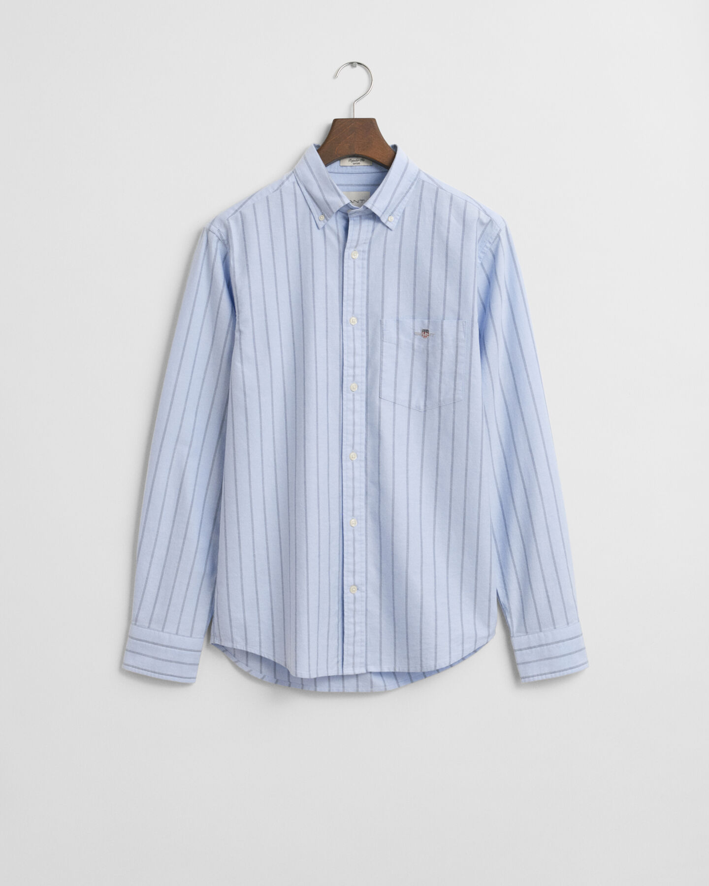 Chemise coupe regular en coton Oxford classique à rayures