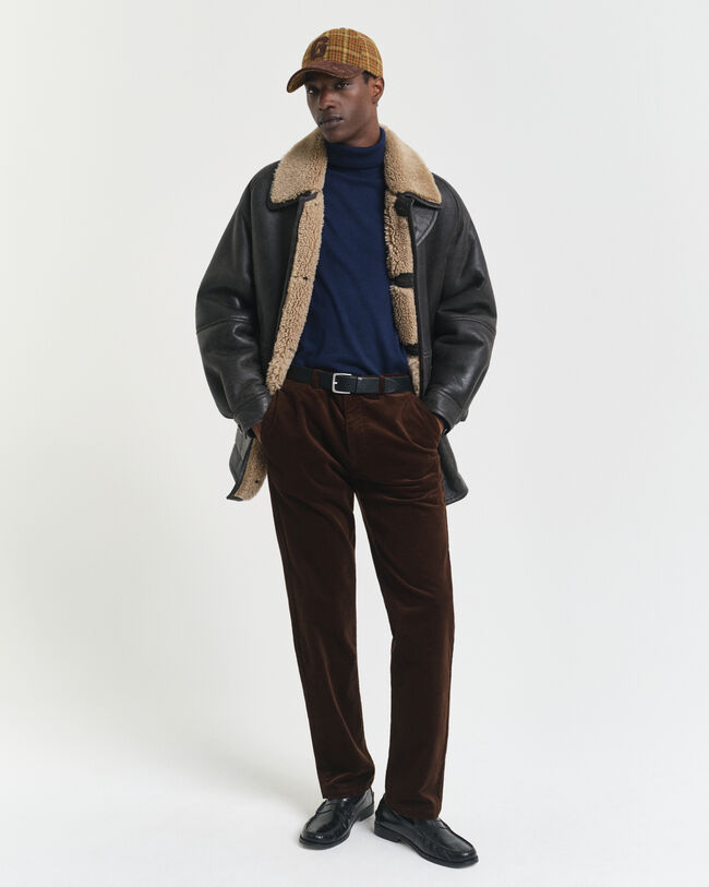 Pull col roulé en laine mérinos extrafine