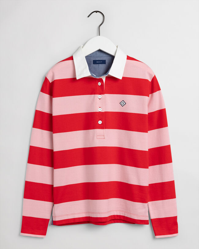 Heavy Rugger &agrave; rayures en colour-block