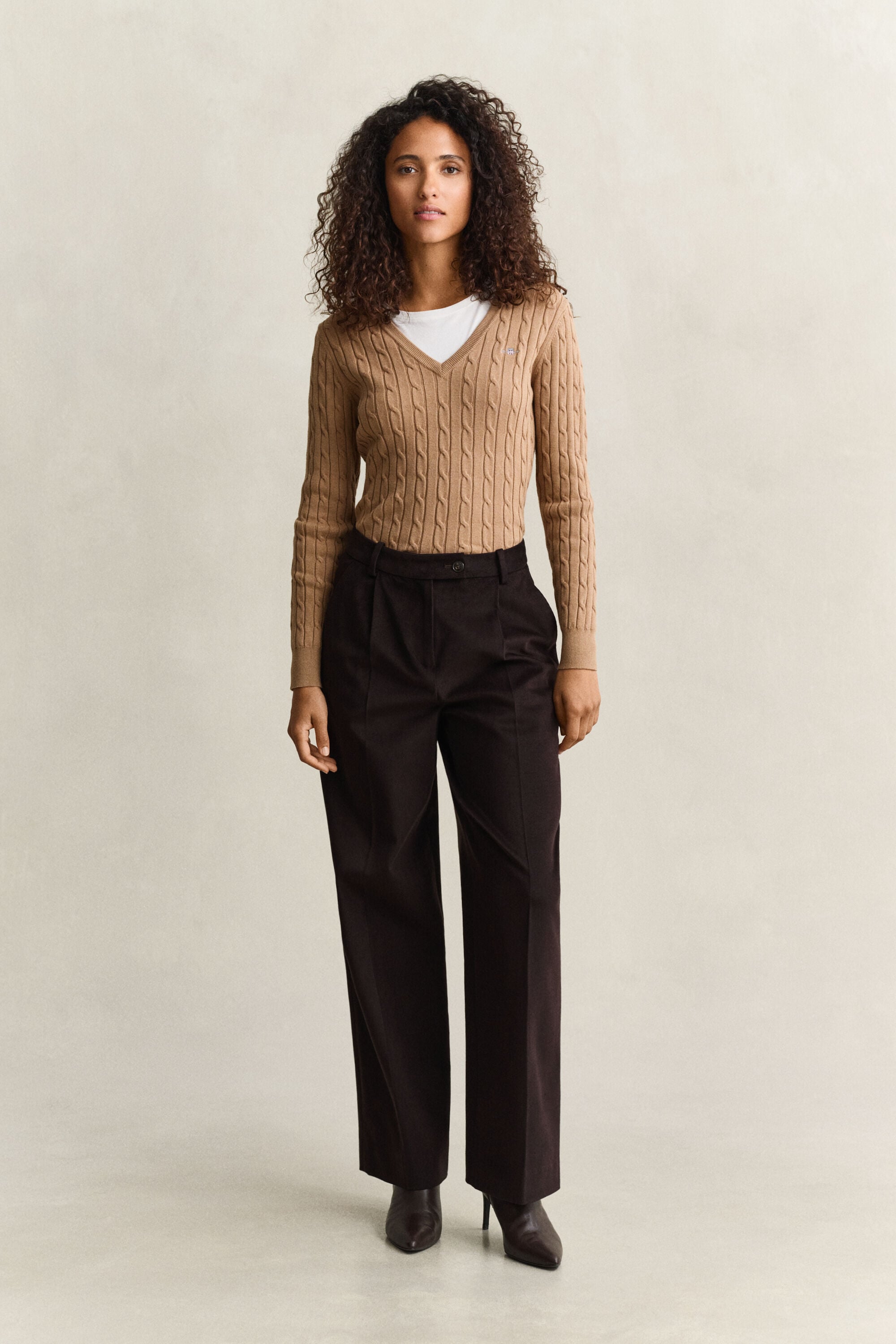 Pantalon en velours sergé