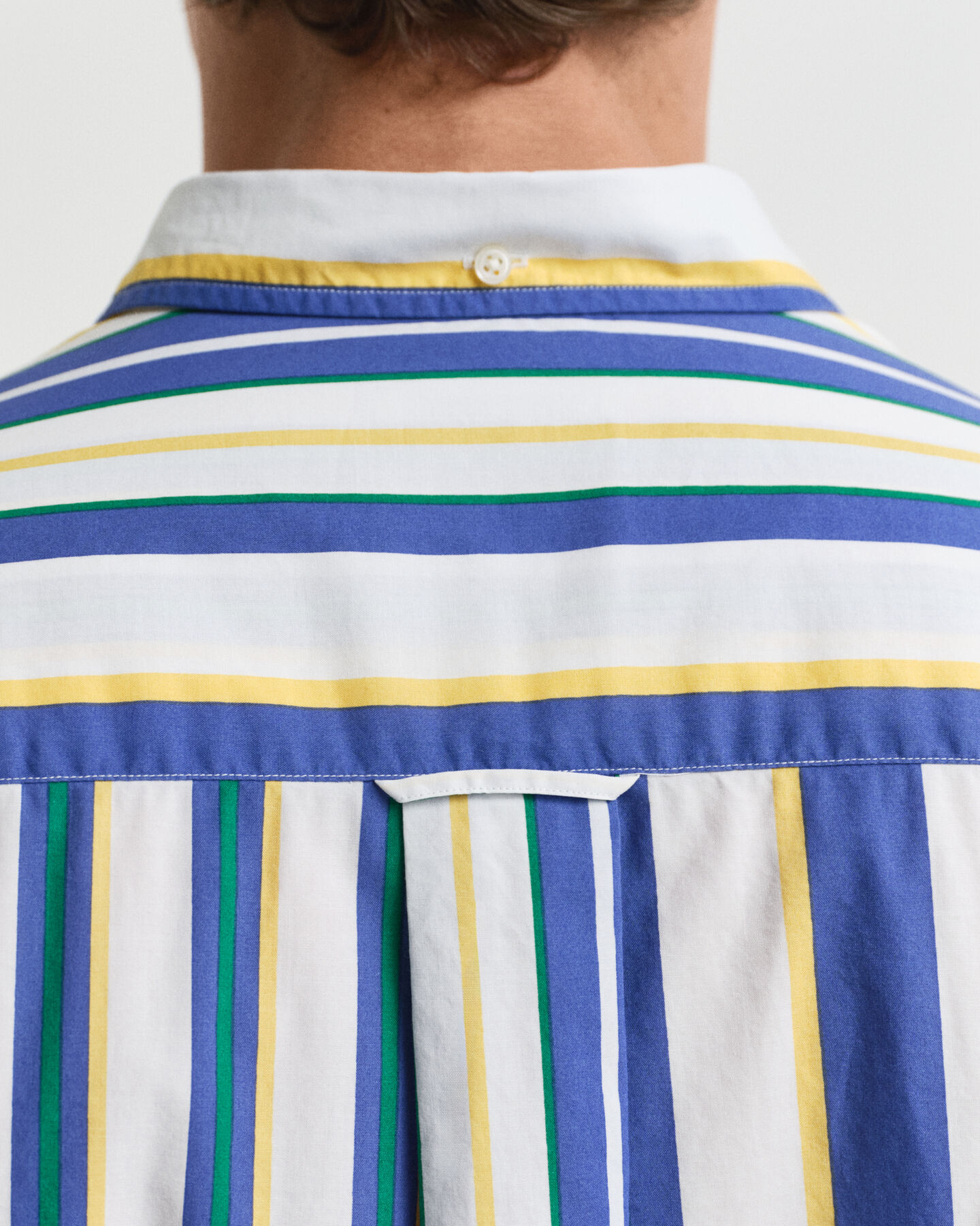 Chemise coupe décontractée à imprimé rayé