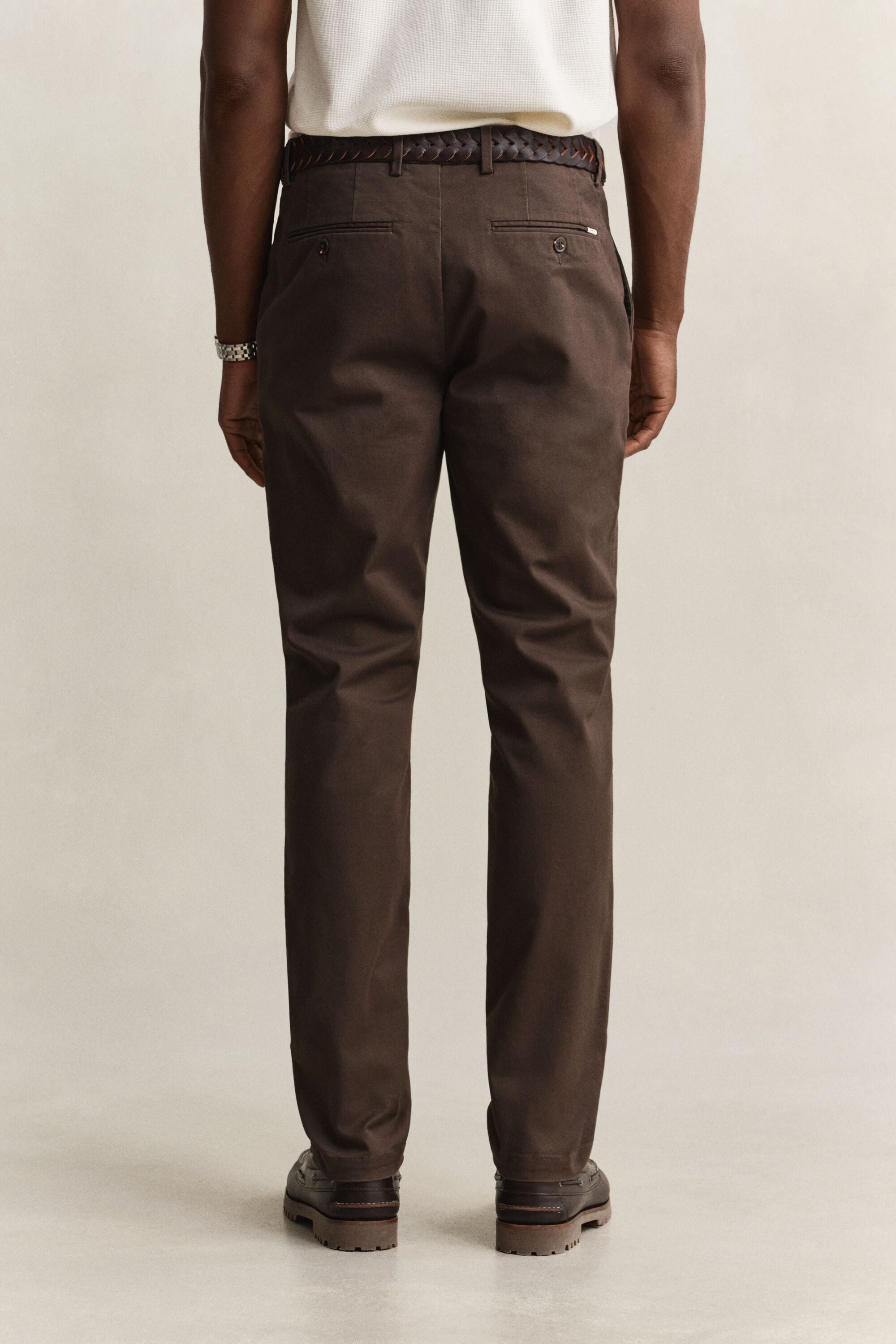 Pantalon chino élégant coupe slim