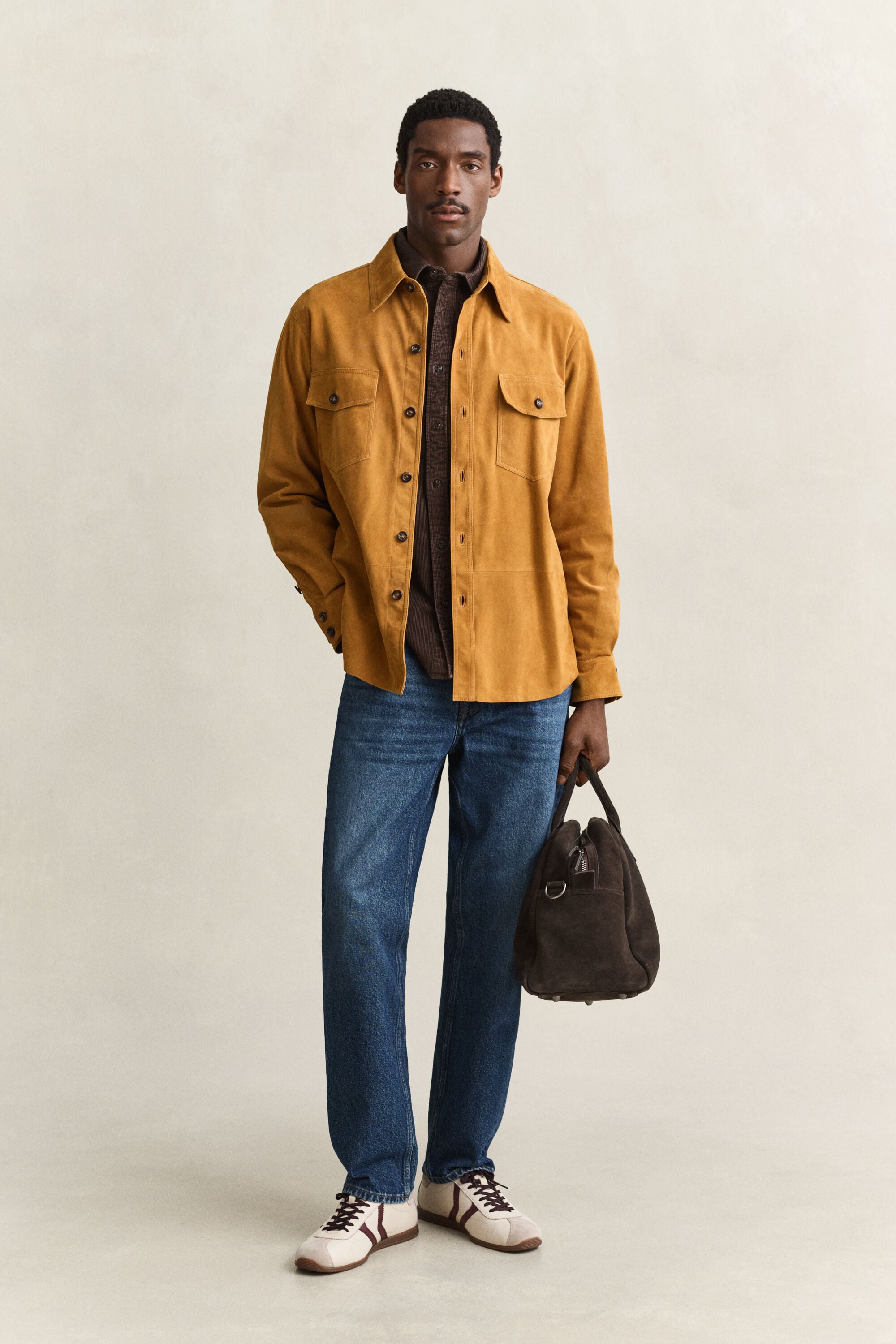 Chemise en velours côtelé