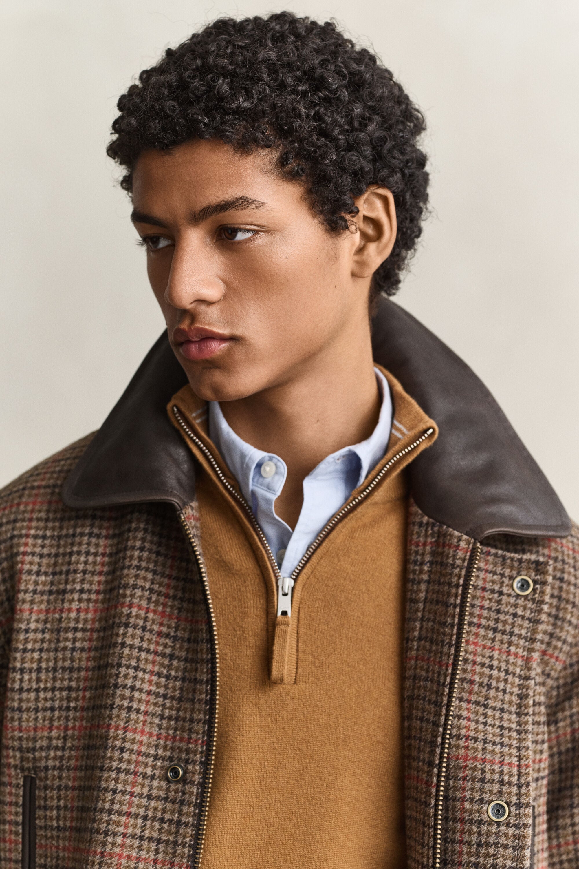 Veste Decker en tweed anglais