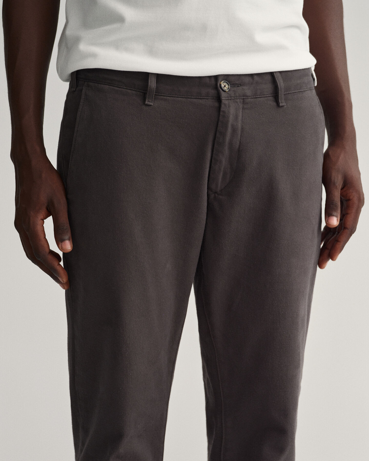 Pantalon chino slim fit Comfort Super Hallden