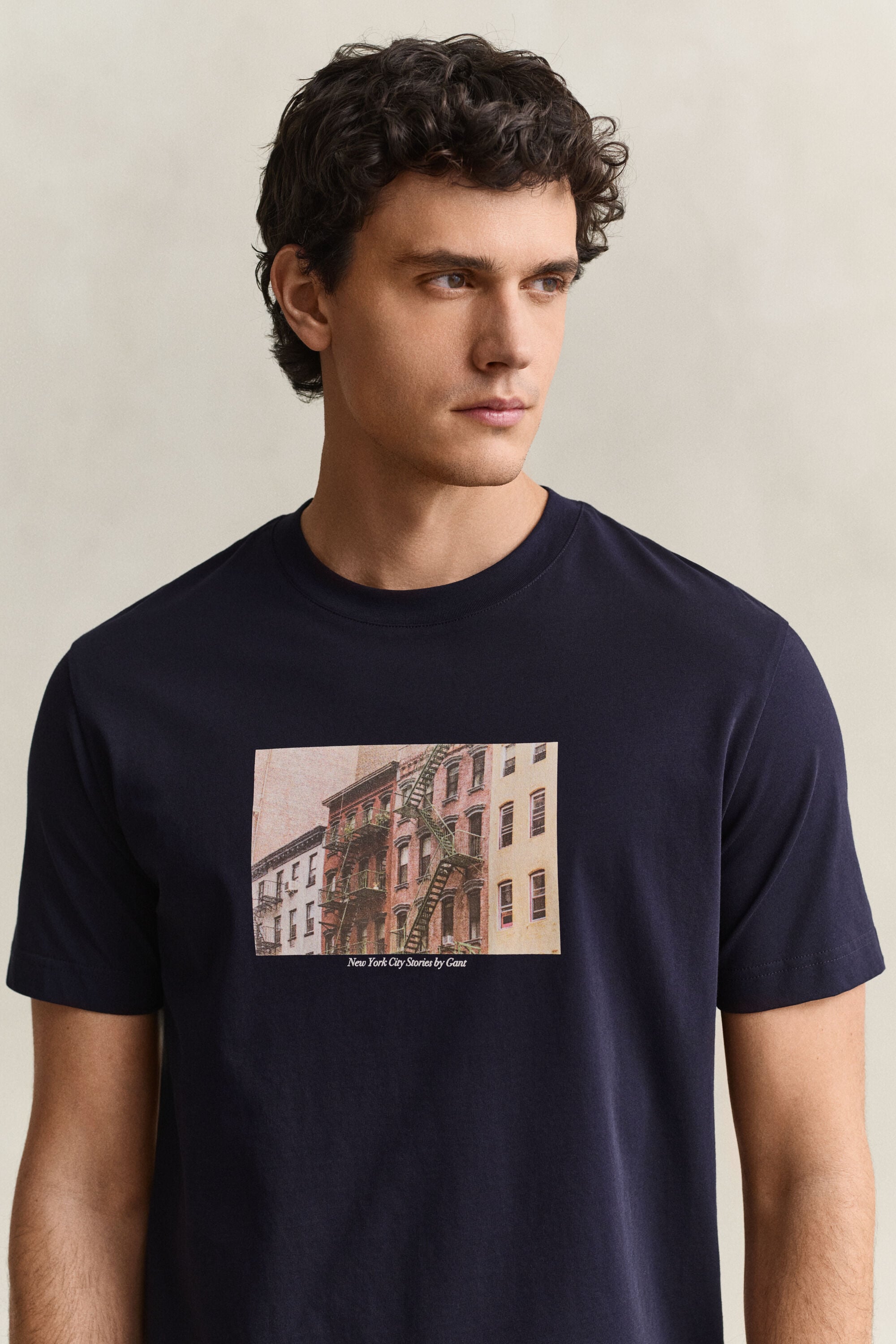 T-shirt à inscription saisonnière