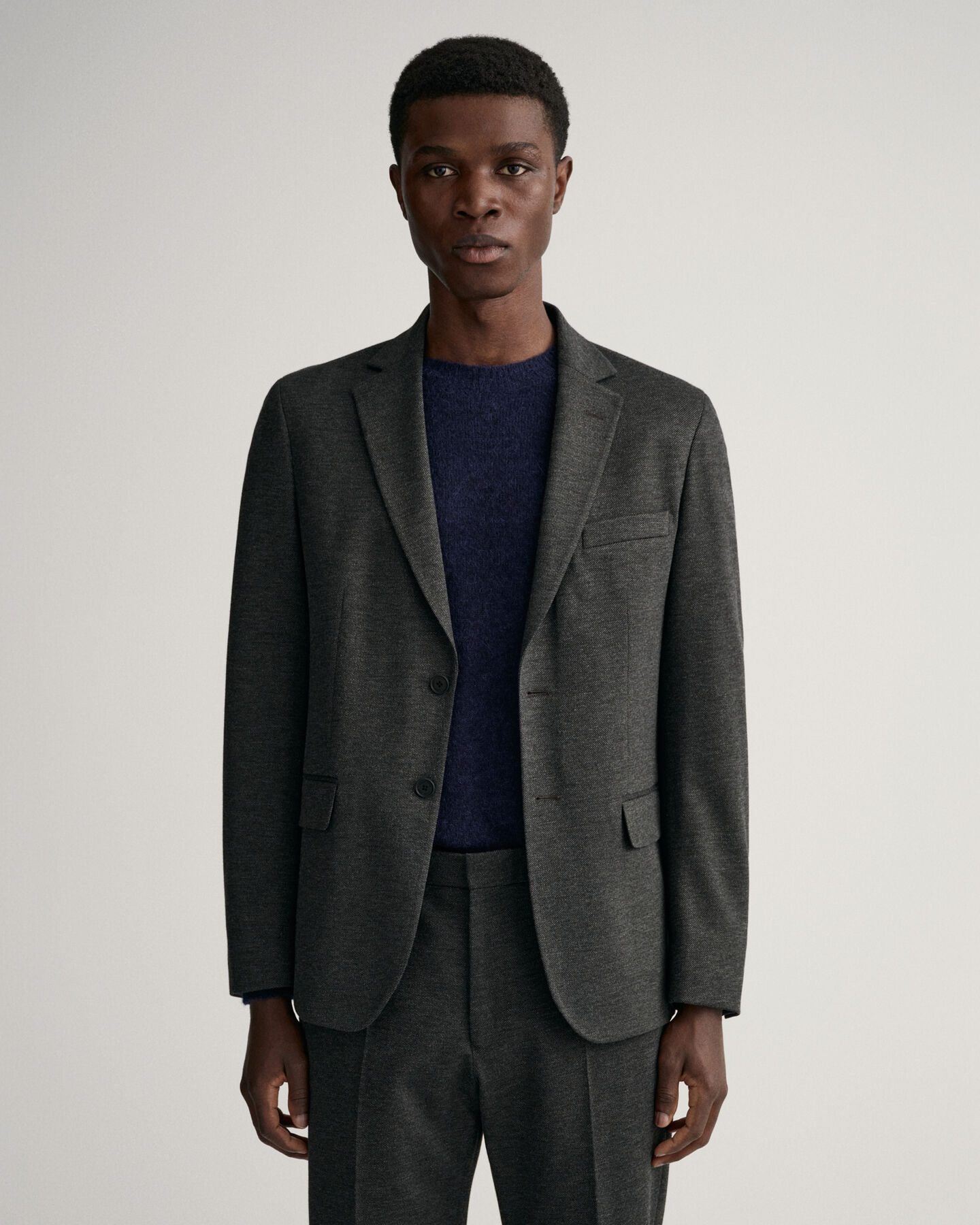 Veste blazer de costume en jersey