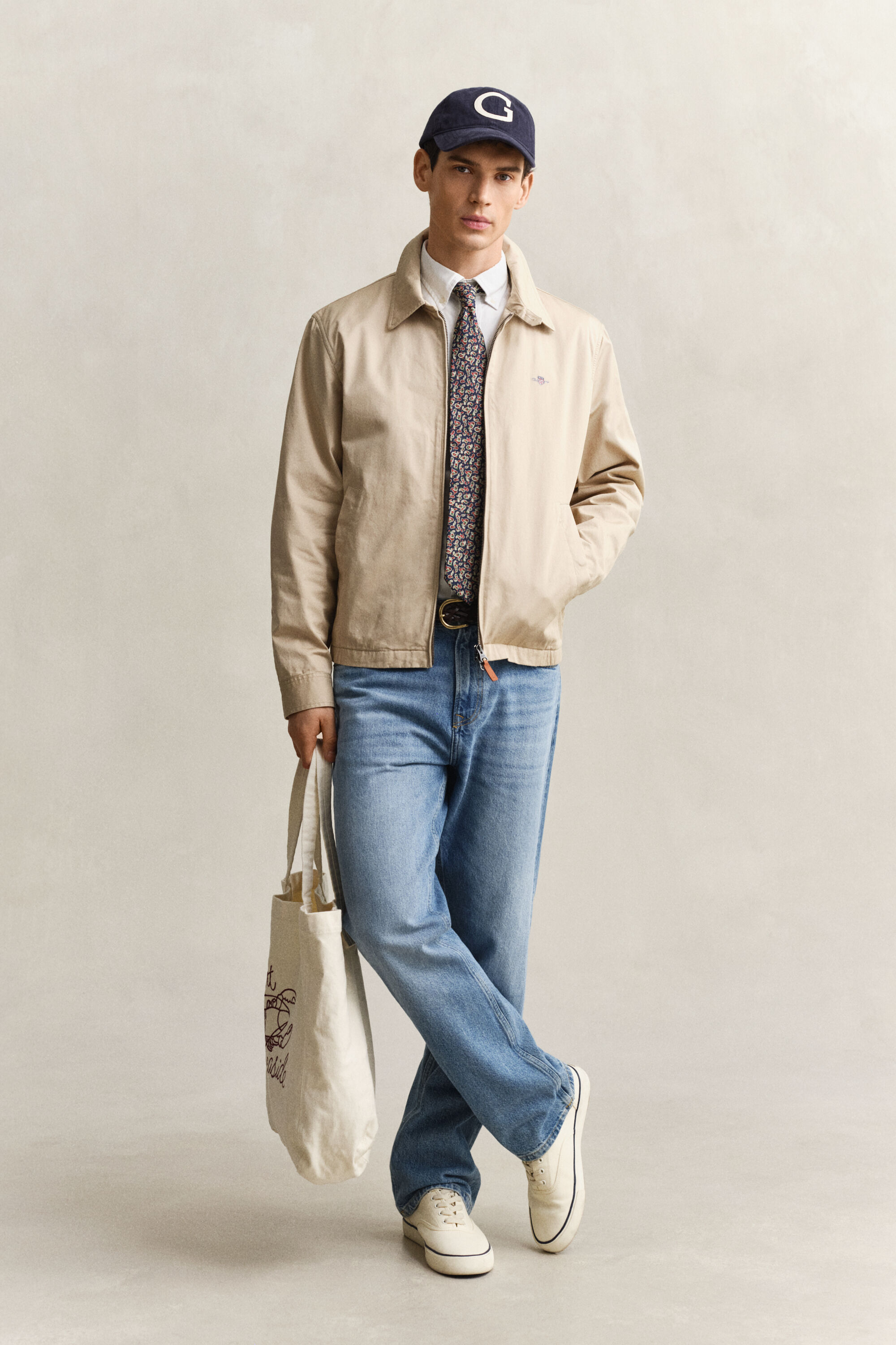 Veste Windcheater en coton