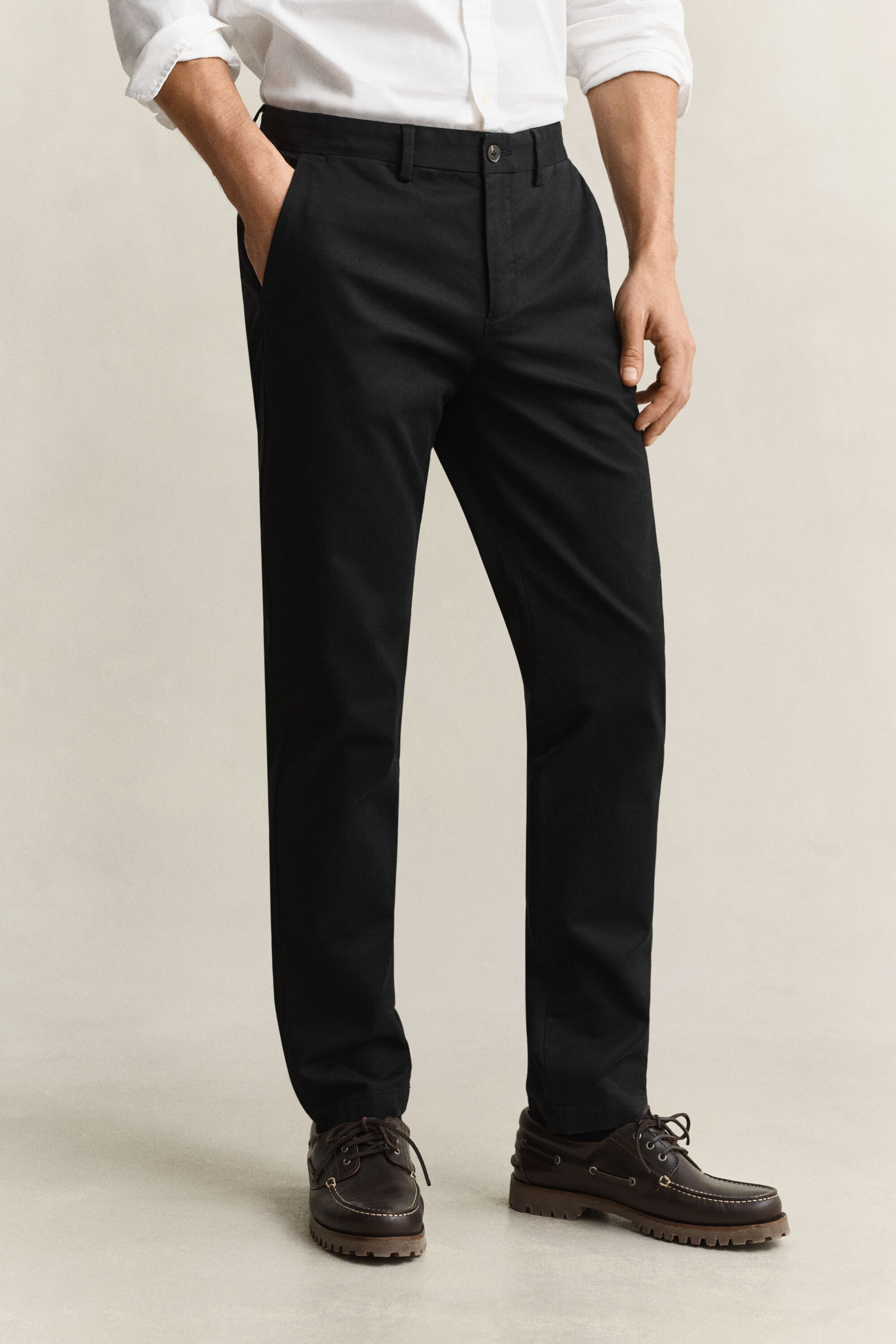 Pantalon chino élégant coupe slim