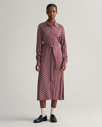 Robe-chemise slim fit Geometric