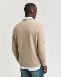 Pull ras du cou en laine d'agneau extrafine Seasonal Essential