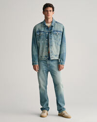 Veste trucker en denim