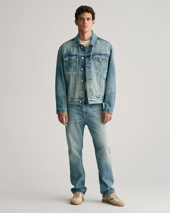 Veste trucker en denim