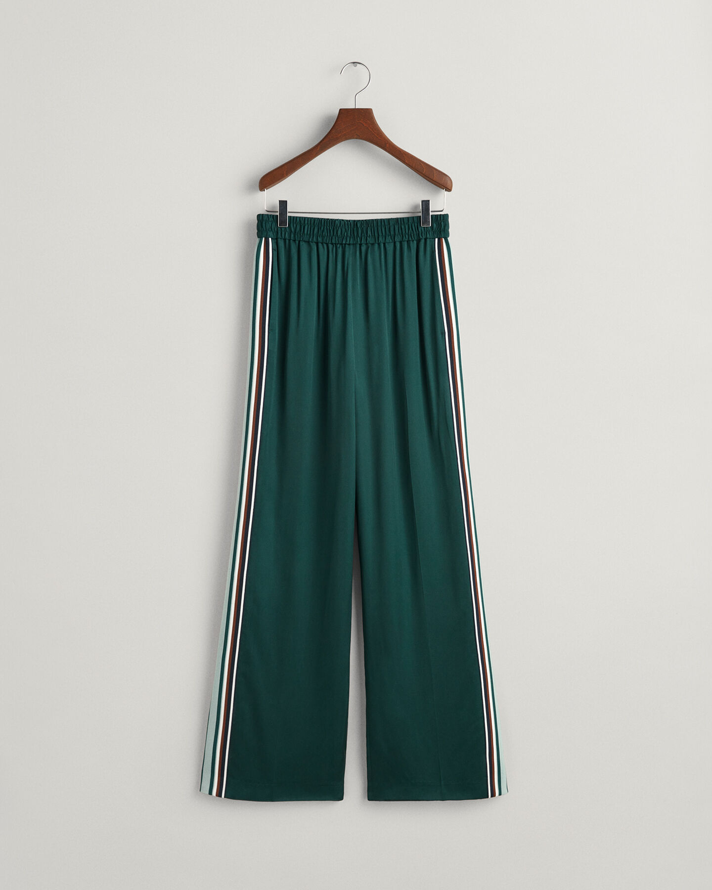 Pantalon relaxed fit à rayures Pull-On